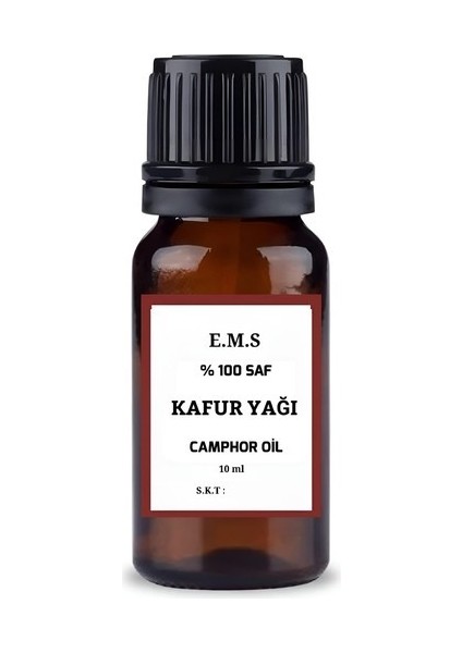 %100 Saf Kafur Uçucu Yağı 10 ml