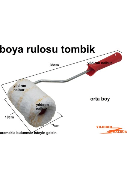 Tombik Rulo 10 cm Saten Yağlı Boya Rulo Yedeği Kısa Tüylü fiyatları