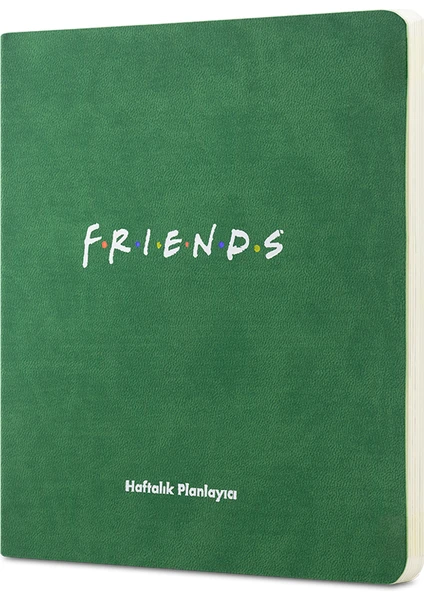 Friends Haftalık Planlayıcı Tarihsiz 15X17 Yeşil PLN-389057