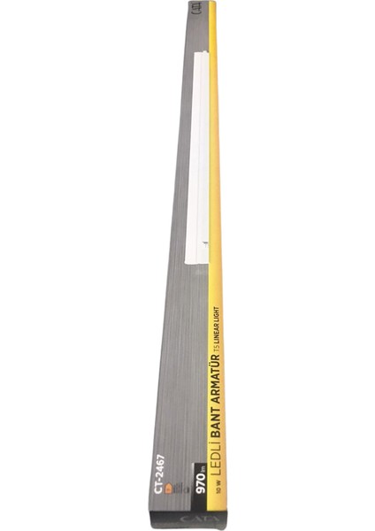 CT-2467B T5 Ledli 10W Eklenebilir 58 cm Bant Armatür Beyaz Işık