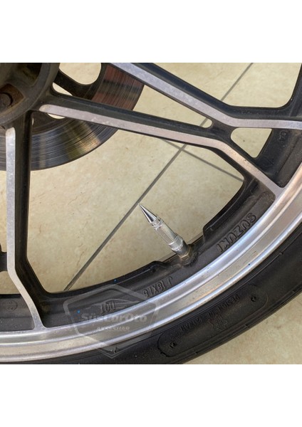 Sivri Sibop Kapağı Mermi Sibop Kapağı Araba Motosiklet Bisiklet Metal 4 Lü Set Gümüş Krom fırsatları