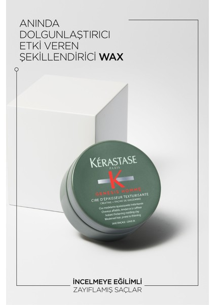 Genesis Homme Şekillendirici Wax 75ML
