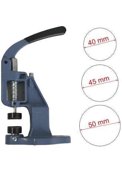 Soğuk Damga Mühür Baskı Makinesi 40-45-50MM Çap 90-250 Kağıt Için