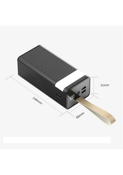 Gn-38 22.5W 40000 Mah Pd Qualcomm Quick Charge 3.0 Powerbank LED Işıklı fiyatları
