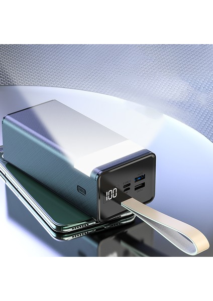 Gn-38 22.5W 40000 Mah Pd Qualcomm Quick Charge 3.0 Powerbank LED Işıklı fırsatları