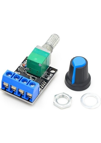 Roba 5V / 16V 10A Mini Dc Motor Sürücü Hız Kontrol Devresi 0-100% Pot Kontrollü Pwm Açma Kapama