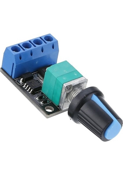 Roba 5V / 16V 10A Mini Dc Motor Sürücü Hız Kontrol Devresi 0-100% Pot Kontrollü Pwm Açma Kapama