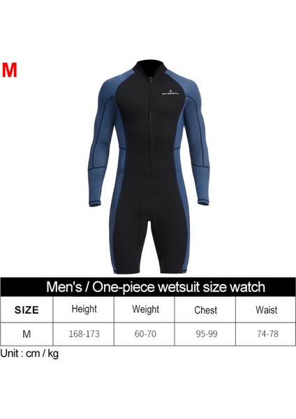 En Wetsuit Dalış Takım Elbise Ön Fermuarlı Wetsuit (Yurt Dışından)