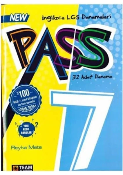 Team Elt Publishing Pass 7 Ingilizce 21 Adet Deneme