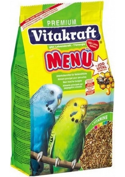 Muhabbet Kuşlarınız Için Yüksek Kaliteli Ballı Karışık Yem - 1 kg
