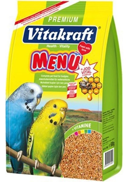 Muhabbet Kuşlarınız Için Yüksek Kaliteli Ballı Karışık Yem - 1 kg