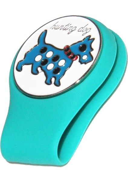 Golf Şapkası Klip Çıkarılabilir Desen Plakalı Golf Top Markeri - Yeşil (Yurt Dışından) fırsatları