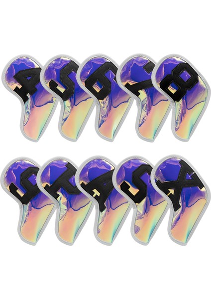 Golf Irons Headcover Club Kafa Kapağı Koruyucusu Siyah Numarası (Yurt Dışından) fiyatları