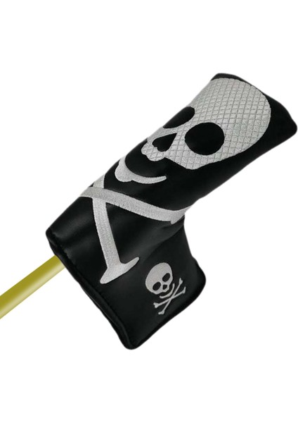 Golf Başı Kapak Kafatası Desen Kapanması Unisex Headcover Tüm Sürücü Kulüplerine Uyuyor (Yurt Dışından)