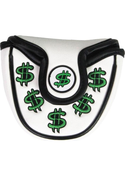 Su Geçirmez Pu Golf Kulübü Baş Kapak Putter Koruyucu Guard Yeşil (Yurt Dışından)