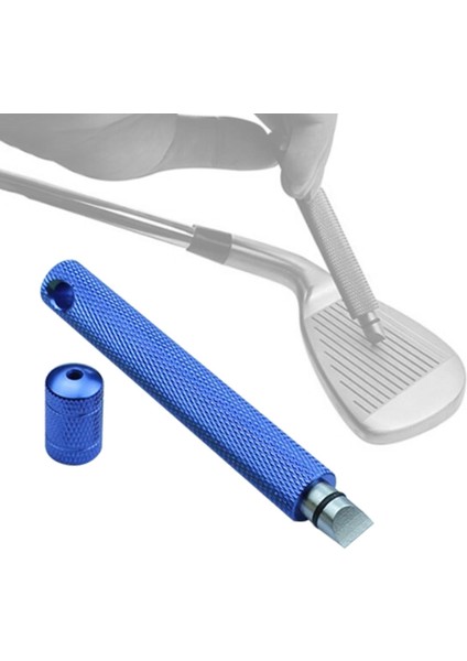 Golf Kulübü Kama Groove Kum Temizlik Ekipmanı Paslanmaz Çelik Mavi (Yurt Dışından) indirimleri