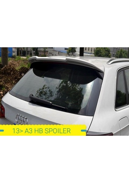 Audi a3 hb bagaj üstü spoiler 8v 2013+ siyah boyalı fiyatları