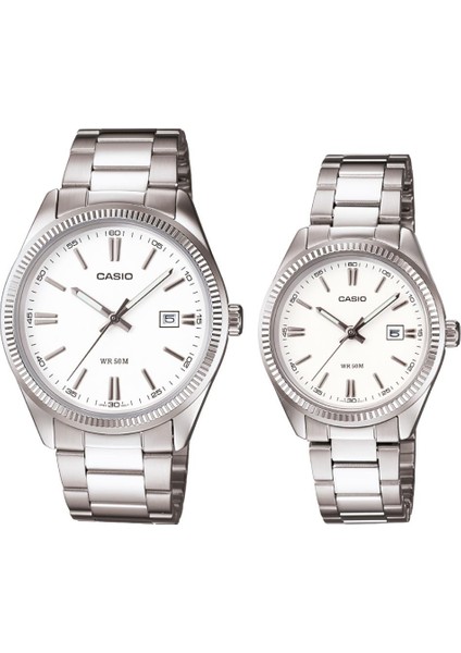 MTP-LTP-1302D-7A1 Çift Kol Saati (Kadın-Erkek)