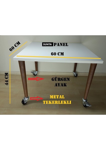 Tekerlekli Orta Sehpa Yan Sehpa Bahçe Sehpası Hareketli Sehpa Teras Sehpası Balkon Sehpası fiyatları