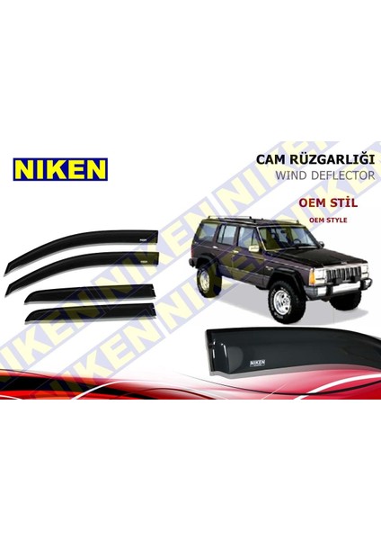 Grand cherokee xj cam rüzgarlığı 1984 / 2001 taiwan niken fiyatları