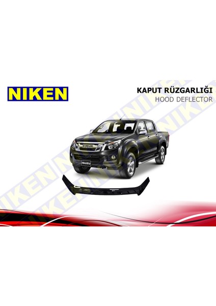 Isuzu dmax kaput koruyucu rüzgarlığı deflektör 2012+ fiyatları
