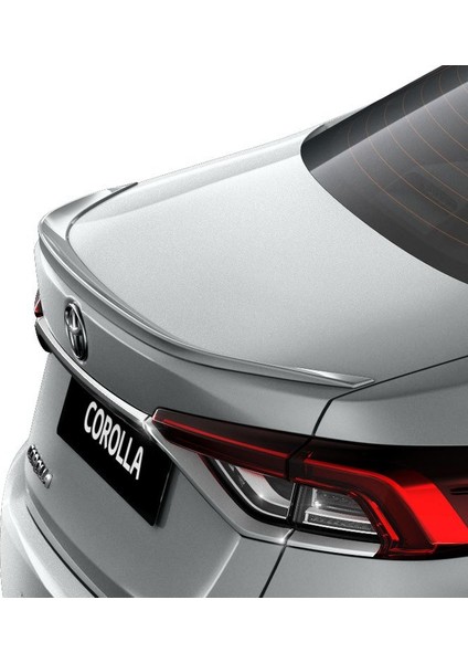 Toyota corolla bagaj üstü spoiler ince siyah boyalı 2019+ fiyatları