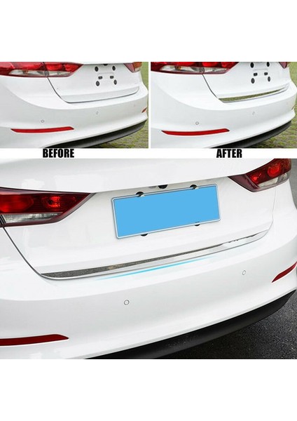 Hyundai elantra bagaj alt çıtası krom 2016+ fiyatları