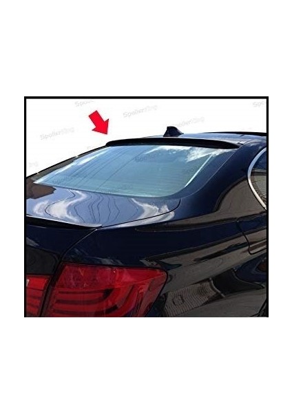 Bmw F10 cam üstü spoiler siyah boyalı 2013+