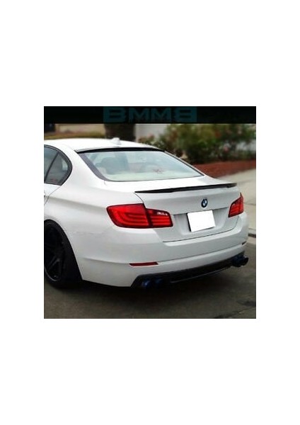 Bmw F10 cam üstü spoiler siyah boyalı 2013+