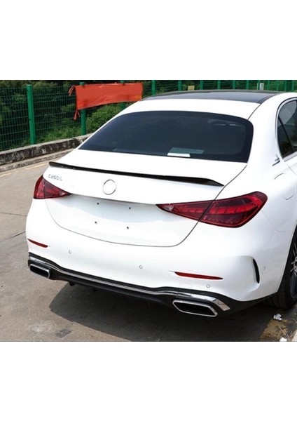 Mercedes w206 c serisi 2021+ c63s spoiler piano black