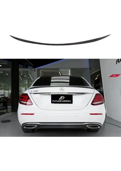 Mercedes w213 bagaj üstü spoiler siyah boyalı plastik 2015+