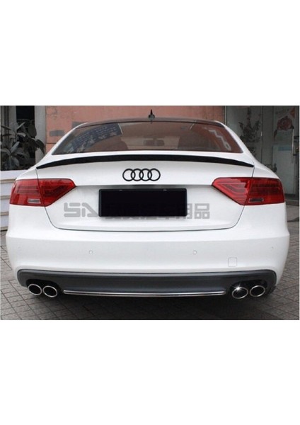 Audi a5 bagaj üstü spoiler siyah boyalı 2008 / 2015