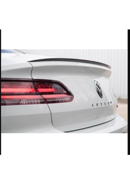 Vw arteon cc bagaj üstü spoiler siyah boyalı