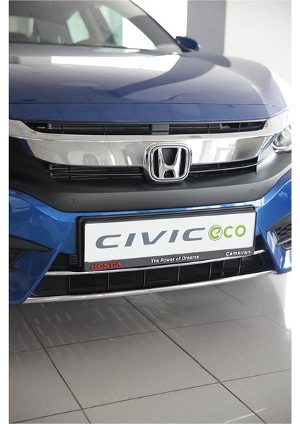 Honda civic fc5 uyumlu ön tampon alt kromu 2 parça 2016+ fiyatları