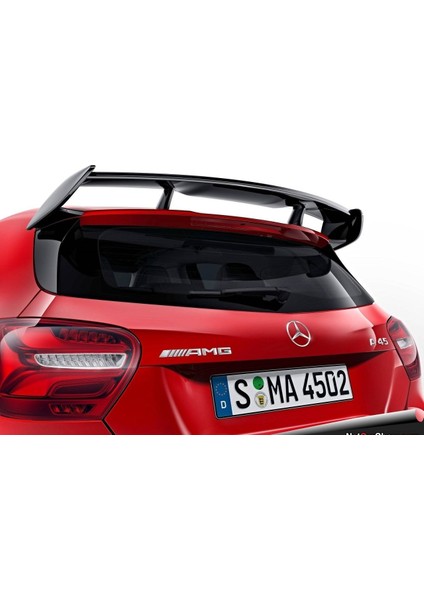 Mercedes w176 a45 amg gt bagaj üstü spoiler siyah boyalı 2012 / 2018