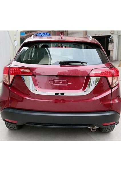 Honda hrv uyumlu arka bagaj kaplaması krom nikelaj plaka altı 2016+ yeni hrv