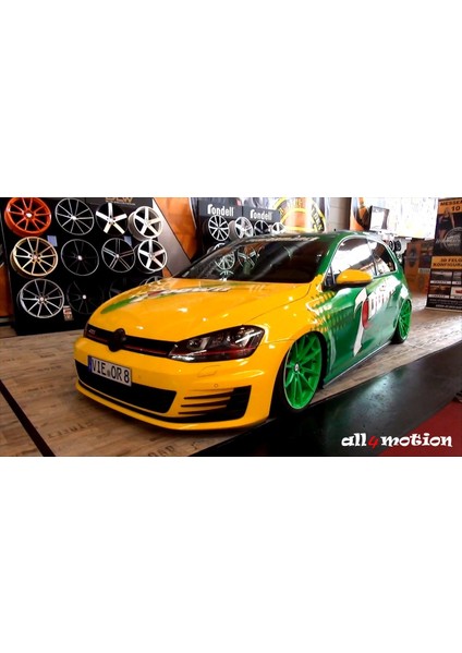 Vw Golf 7 7.5 görünüm gti ön tampon ve panjur seti komple 2012 / 2017