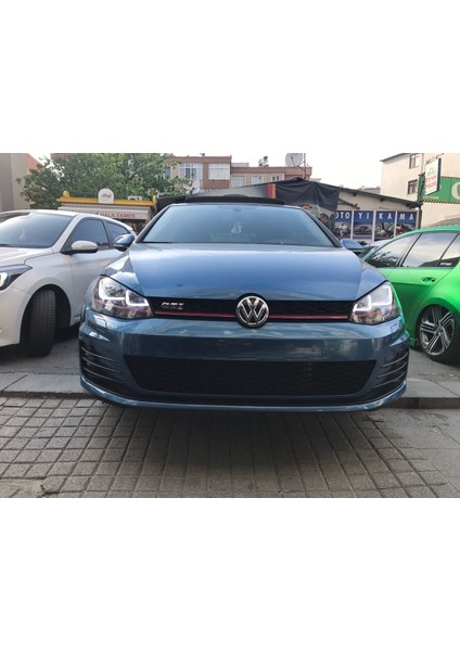 Vw Golf 7 7.5 görünüm gti ön tampon ve panjur seti komple 2012 / 2017