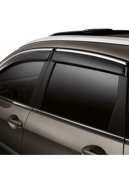 Honda crv uyumlu cam rüzgarlığı krom 2013+ modelleri