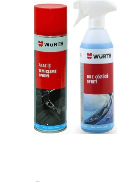 Buz Çözücü Sprey & Araç Içi Köpük Temizleme Spreyi 500 ml