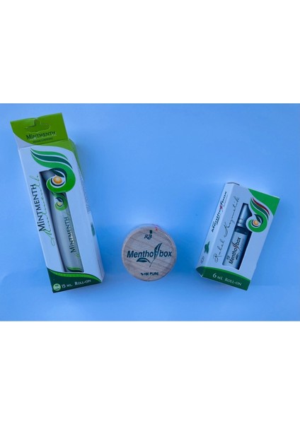 Menthol Box 3lü Menthol Set Mentholbox 3lü Set Aktüel