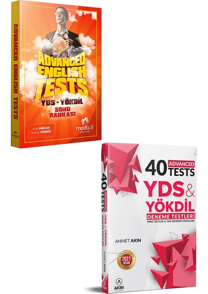 YDS Advanced English Tests Soru Bankası + 40 Advanced Tests