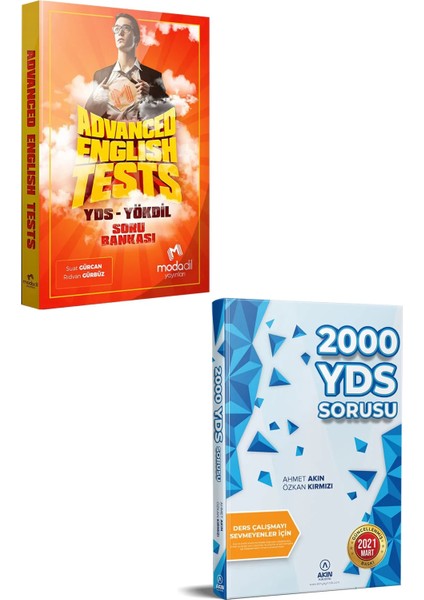 YDS Advanced English Tests Soru Bankası + 2000 YDS Sorusu