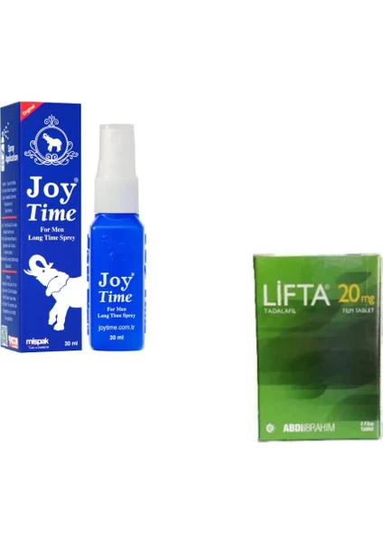 Joy Time Sprey 30 ml + Abdi Ibrahim Lifta 20 Mg 4 Tablet