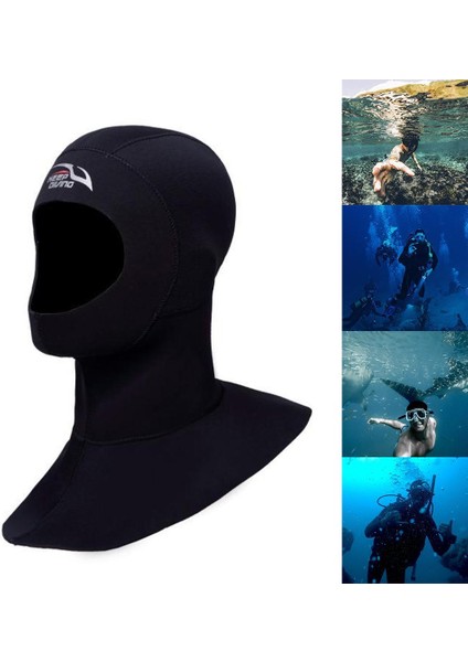 Termal Dalış Wetsuit Kaput 3mm Neopren Sörf Kayak Şapka Sualtı Siyah S (Yurt Dışından) indirimleri