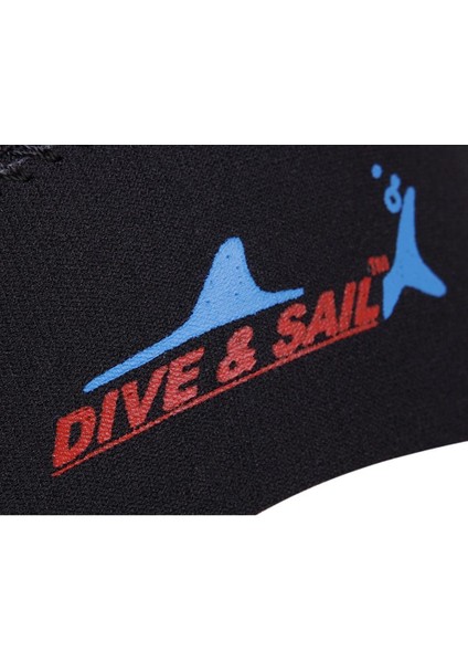 3 Neopren Wetsuit Tüplü Dalış En Önlük Dalış Şapkası (Yurt Dışından)