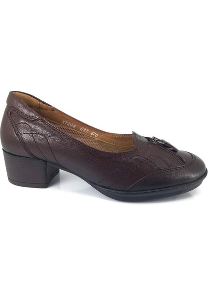 Forelli Perla 57204 Topuklu Deri Klasik Kadın Ayakkabı fiyatları