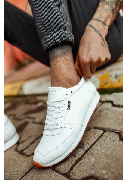 Günlük Beyaz Deri Erkek Sneakers indirimleri