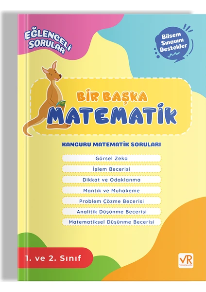 VR Yayınları Bir Başka Matematik 1. ve 2. Sınıf Kanguru Matematik Soruları