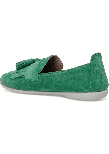 LUNA 3FX Yeşil Kadın Loafer